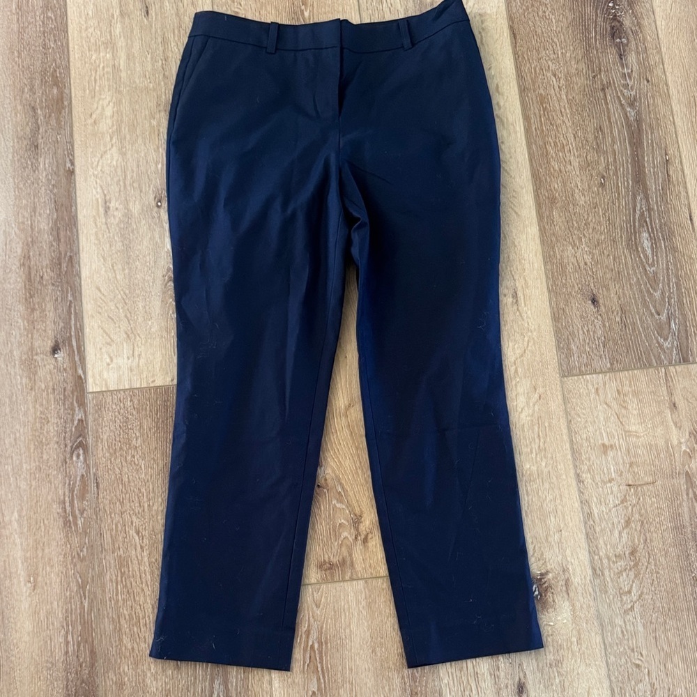 Boden | Navy Cropped Dress Pants | size US 10P